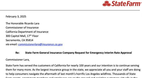 Approved 17% Insurance Rate Increase by State Farm Takes Effect