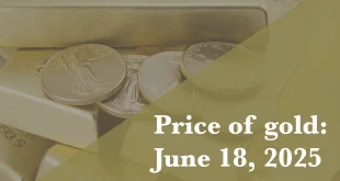 Gold Price on June 18, 2025