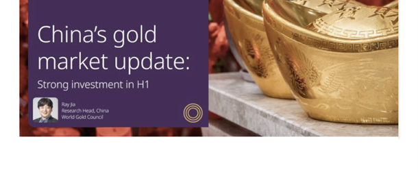 China gold market update Strong investment in H1