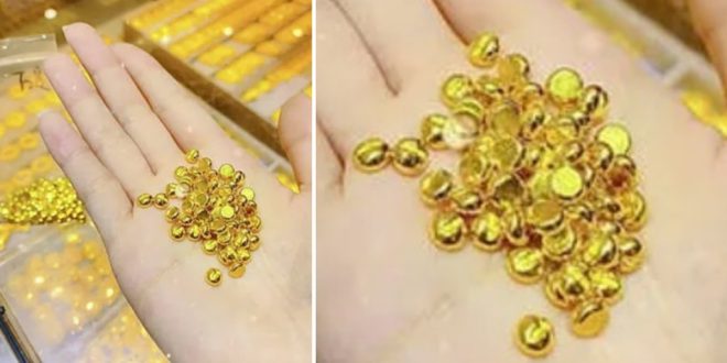 Exclusive Sparkling allure of gold bars and beans to young investors