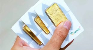 Gold Price Declines This Weekend, Price Is IDR 1,934,000.