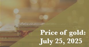 Gold Price Today July 25, 2025