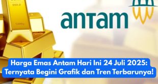 Gold Price of Antam Today, July 24, 2025 Latest Graph and Trend Revealed!
