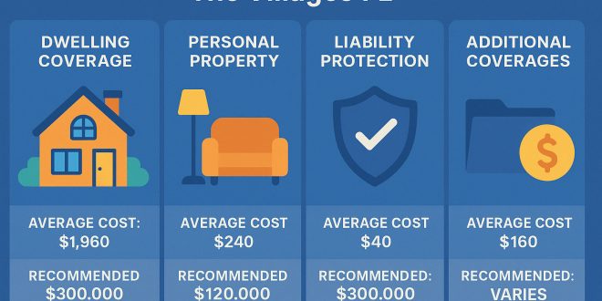 Home Insurance Coverage, Cost, and Essential Information