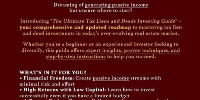 Income Generating Investment Tips - Small Investment Huge Potential