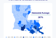 Property insurance non-renewal rates increasing most rapidly in Florida, Louisiana, and Hawaii