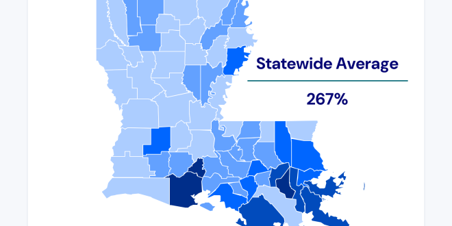 Property insurance non-renewal rates increasing most rapidly in Florida, Louisiana, and Hawaii